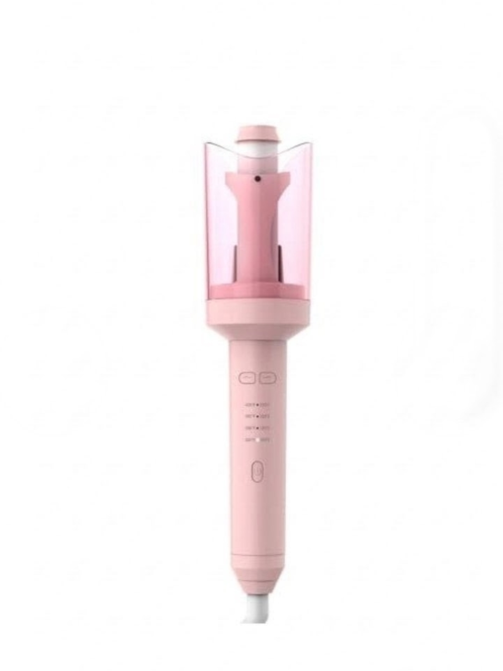 Salon-Style Automatic Curling Wand in Pink
